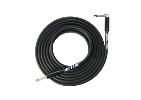 Bullet Cable Thunder Series 20' Feet Straight/Angle Cable - Black - Clearance
