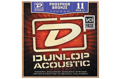 Dunlop Phosphor Bronze Acoustic Guitar Strings Medium Light Gauge 11-52
